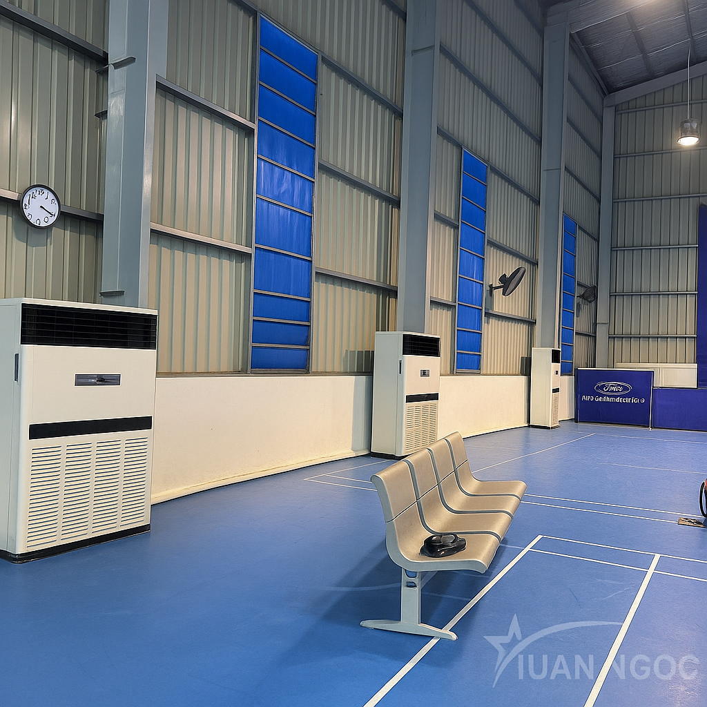 cho thuê điều hòa công suất lớn toàn quốc cho văn phòng công trình