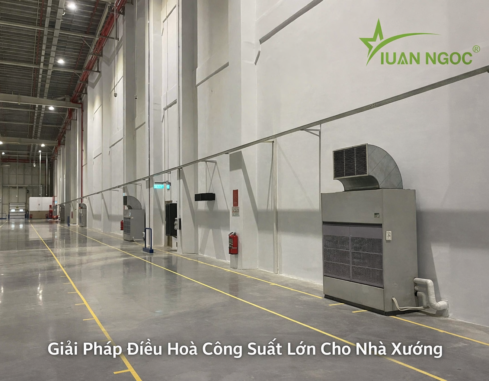 Thuê điều hòa nhà xưởng khu công nghiệp công suất lớn